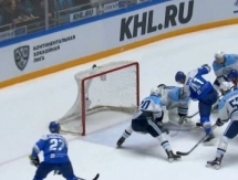 Видеообзор матча КХЛ «Барыс» — «Сибирь» 2:1 ОТ