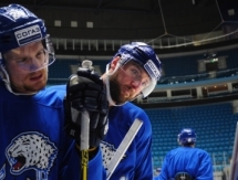 Фоторепортаж с открытой тренировки «Барыса»