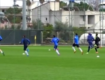 Видео с тренировки «Окжетпеса» 21 февраля