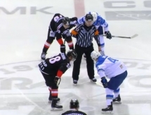 Видео шайб матча плей-офф КХЛ «Трактор» — «Барыс» 2:5