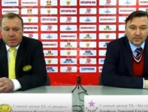 Видео послематчевой пресс-конференции игры плей-офф ВХЛ «Сарыарка» — «Звезда» 6:0