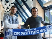 Недашковский — игрок «Окжетпеса» 