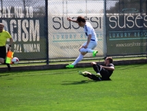 Фоторепортаж с товарищеского матча «Окжетпес» — «Колос» 1:2