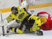 Фоторепортаж с матча плей-офф ВХЛ «Звезда» — «Сарыарка» 2:3 ОТ