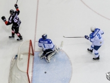 Фоторепортаж с матча плей-офф КХЛ «Трактор» — «Барыс» 1:2 ОТ