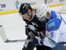 Фоторепортаж с матча плей-офф КХЛ «Трактор» — «Барыс» 1:2 ОТ