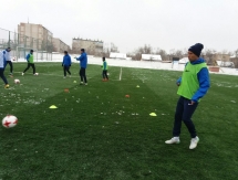 Фоторепортаж с тренировки «Тараза»