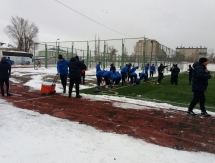 Фоторепортаж с тренировки «Тараза»
