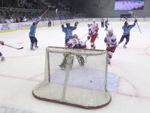 Фоторепортаж с матча плей-офф ВХЛ «Торпедо» — «Ижсталь» 3:2