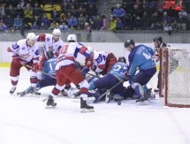 Фоторепортаж с матча плей-офф ВХЛ «Торпедо» — «Ижсталь» 3:2