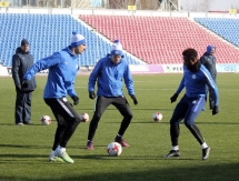 Фоторепортаж с первой тренировки «Иртыша» в Павлодаре