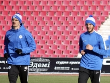 Фоторепортаж с первой тренировки «Иртыша» в Павлодаре