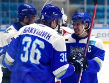 Фоторепортаж с матча МХЛ «Снежные Барсы» — «Тюменский Легион» 4:3 ОТ