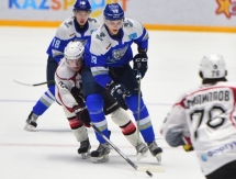 Фоторепортаж с матча МХЛ «Снежные Барсы» — «Тюменский Легион» 4:3 ОТ