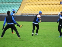 Фоторепортаж с тренировки «Окжетпеса» в Алматы