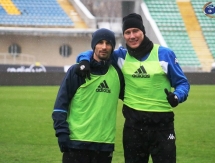 Фоторепортаж с тренировки «Окжетпеса» в Алматы