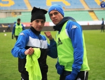 Фоторепортаж с тренировки «Окжетпеса» в Алматы