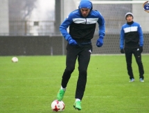 Фоторепортаж с тренировки «Окжетпеса» в Алматы