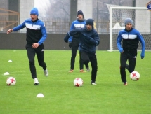 Фоторепортаж с тренировки «Окжетпеса» в Алматы