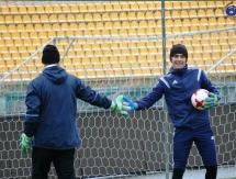 Фоторепортаж с тренировки «Окжетпеса» в Алматы