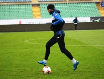 Фоторепортаж с тренировки «Окжетпеса» в Алматы