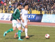 Фоторепортаж с матча Премьер-Лиги «Ордабасы» — «Атырау» 1:1