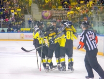 Фоторепортаж с матча плей-офф ВХЛ «Сарыарка» — «Зауралье» 3:1