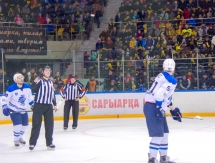 Фоторепортаж с матча плей-офф ВХЛ «Сарыарка» — «Зауралье» 3:1