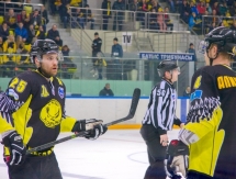 Фоторепортаж с матча плей-офф ВХЛ «Сарыарка» — «Зауралье» 3:1