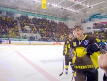 Фоторепортаж с матча плей-офф ВХЛ «Сарыарка» — «Зауралье» 3:1