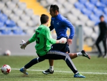 «Астана» провела матч с дублем