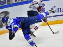 Фоторепортаж с матча плей-офф КХЛ «Барыс» — «Металлург» Магнитогорск 3:5