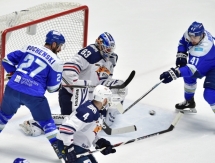 Фоторепортаж с матча плей-офф КХЛ «Барыс» — «Металлург» Магнитогорск 3:5