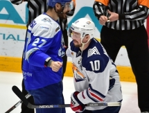 Фоторепортаж с матча плей-офф КХЛ «Барыс» — «Металлург» Магнитогорск 2:3 ОТ