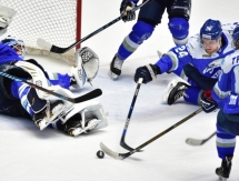 Фоторепортаж с матча плей-офф КХЛ «Барыс» — «Металлург» Магнитогорск 2:3 ОТ