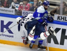 Фоторепортаж с матча плей-офф КХЛ «Барыс» — «Металлург» Магнитогорск 2:3 ОТ