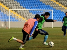 Дубль «Астаны» сыграл с «Астаной» U-16