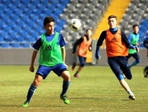 Дубль «Астаны» сыграл с «Астаной» U-16