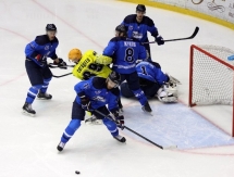 Фоторепортаж с матча плей-офф КХЛ «Зауралье» — «Сарыарка» 3:1