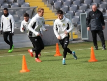 Фоторепортаж с тренировки «Тобола» перед матчем с «Окжетпесом»