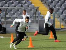 Фоторепортаж с тренировки «Тобола» перед матчем с «Окжетпесом»