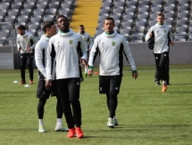 Фоторепортаж с тренировки «Тобола» перед матчем с «Окжетпесом»