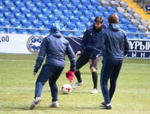 Фоторепортаж с тренировки «Окжетпеса» перед матчем с «Тоболом»