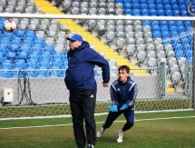 Фоторепортаж с тренировки «Окжетпеса» перед матчем с «Тоболом»