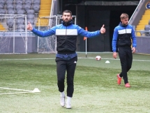 Фоторепортаж с тренировки «Окжетпеса» перед матчем с «Тоболом»