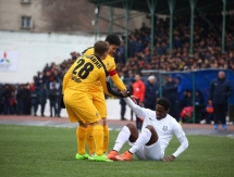 Фоторепортаж с матча Премьер-Лиги «Тараз» — «Кайрат» 0:0