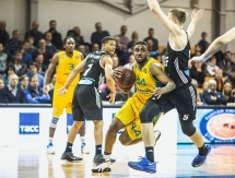 Фоторепортаж с матча ВТБ ВЭФ — «Астана» 73:62