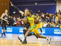 Фоторепортаж с матча ВТБ ВЭФ — «Астана» 73:62