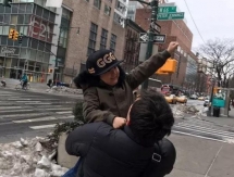 Казахстанские знаменитости поддержали Головкина в Нью-Йорке