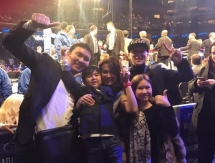 Казахстанские знаменитости поддержали Головкина в Нью-Йорке